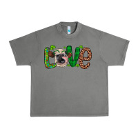 Tornado Western St. Patrick's Day Love Cow Urban Heavy Tee - Artiststas
