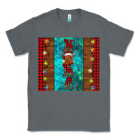 Charcoal Heather nana highland cow Christmas Classic Tee - BarkalooDesign