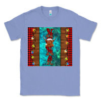 Colony Blue nana highland cow Christmas Classic Tee - BarkalooDesign
