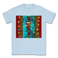 Dusty Blue nana highland cow Christmas Classic Tee - BarkalooDesign