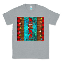 Heather Grey nana highland cow Christmas Classic Tee - BarkalooDesign