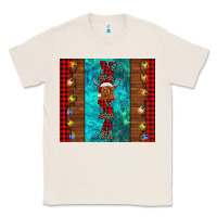 Natural nana highland cow Christmas Classic Tee - BarkalooDesign