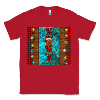 Red nana highland cow Christmas Classic Tee - BarkalooDesign