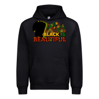 Black Black is beautiful Urban Hoodie - HowdyJamesFarm