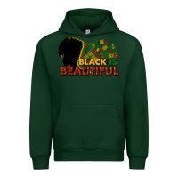 Forest Green Black is beautiful Urban Hoodie - HowdyJamesFarm