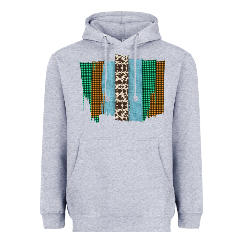 Western Farm Life Cowhide Brush Strokes Heavyweight Hoodie by Bettercallsaul | Teevron