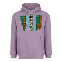 Lavender Western Farm Life Cowhide Brush Strokes Heavyweight Hoodie - Bettercallsaul