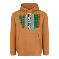 Meerkat Western Farm Life Cowhide Brush Strokes Heavyweight Hoodie - Bettercallsaul