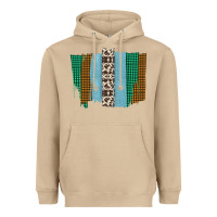 Mushroom Western Farm Life Cowhide Brush Strokes Heavyweight Hoodie - Bettercallsaul