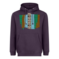 Plum Western Farm Life Cowhide Brush Strokes Heavyweight Hoodie - Bettercallsaul