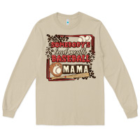 Mushroom somebody's loud mouth baseball mama Long Sleeve Tee - MaliasSmallBusiness