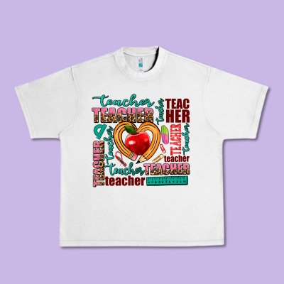 Teacher Urban Heavy Tee Designed By Adodesignshop