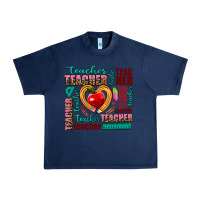Navy teacher Urban Heavy Tee - AdoDesignShop