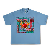 Pebble Blue teacher Urban Heavy Tee - AdoDesignShop