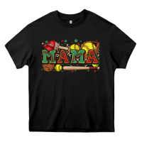 Black mama softball Heavy Core Tee - Zillion Design Studio