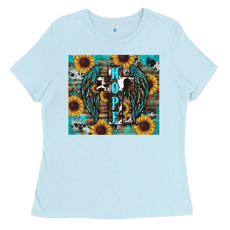 Western Hope Sunflower's Ladies Tee by RanaPortraitStore | Teevron
