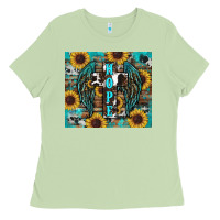 Matcha western hope sunflower's Ladies Tee - RanaPortraitStore