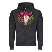 Vintage Black bull skull cactus valentines Vintage Hoodie - JahusDesignShop