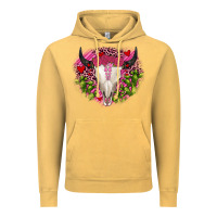 Vintage Mustard bull skull cactus valentines Vintage Hoodie - JahusDesignShop