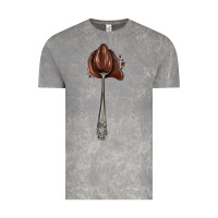 Cloud Rock spoon with chocolate Vintage Tee - AdoDesignShop
