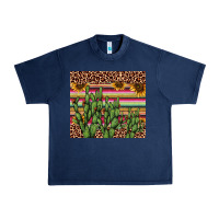 Navy cactus serape Urban Heavy Tee - AdoDesignShop