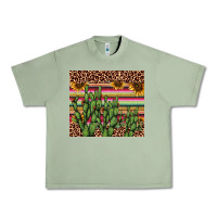 Oil Green cactus serape Urban Heavy Tee - AdoDesignShop