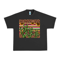 Pigment Black cactus serape Urban Heavy Tee - AdoDesignShop