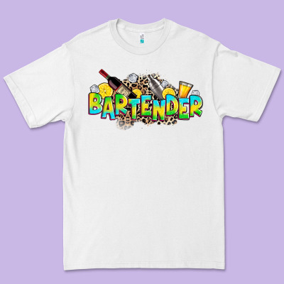 Bartender Premium Tee Designed By Zillion Design Studio