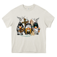 Cream pastor nun religious gnome Heavy Core Tee - BarkalooDesign