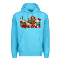 Lady Of Guadalupe Coffee Cups Premium Hoodie | Teevron