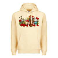 Pina Colada Lady of Guadalupe Coffee Cups Premium Hoodie - texasbilliewilder