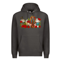 Smoke Lady of Guadalupe Coffee Cups Premium Hoodie - texasbilliewilder