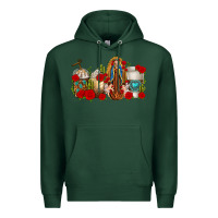 Sports Green Lady of Guadalupe Coffee Cups Premium Hoodie - texasbilliewilder