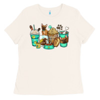 Bone french bulldog coffee cups Ladies Tee - Zillion Design Studio