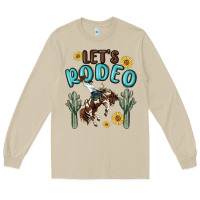 Mushroom let's rodeo Long Sleeve Tee - MaliasSmallBusiness