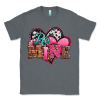 Charcoal Heather valentines day western hearts be mine Classic Tee - Jasminsmagicworld