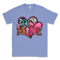 Colony Blue valentines day western hearts be mine Classic Tee - Jasminsmagicworld