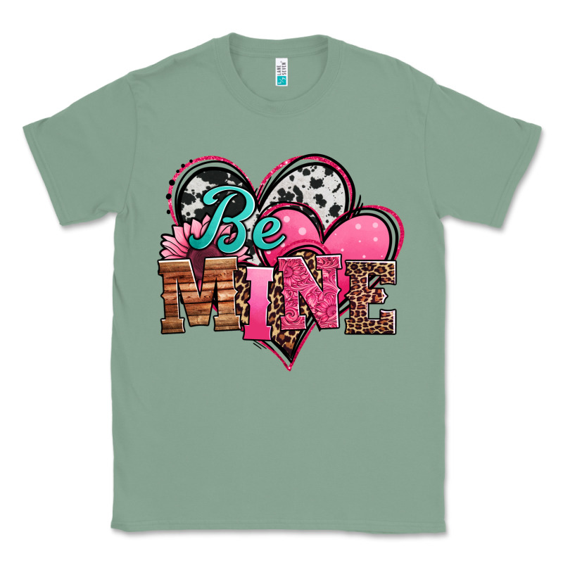 Valentines Day Western Hearts Be Mine Classic Tee by Jasminsmagicworld | Teevron