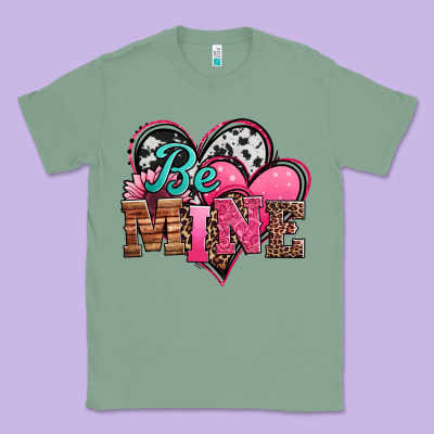 Valentines Day Western Hearts Be Mine Classic Tee Designed By Jasminsmagicworld