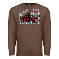 Chestnut Merry Christmas Truck Premium Sweatshirt - Bettercallsaul