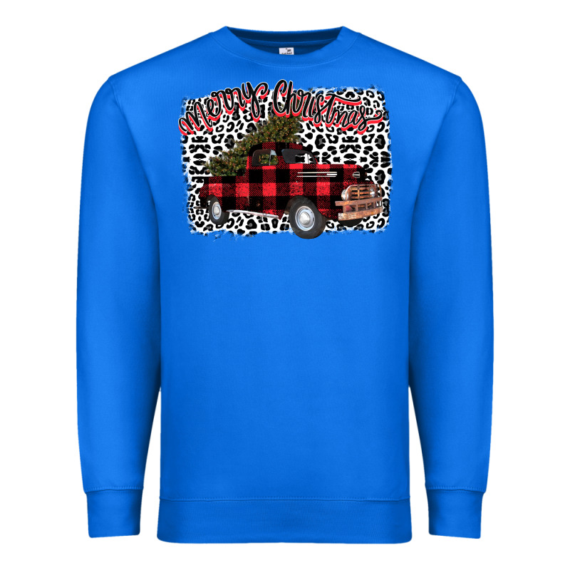 Merry Christmas Truck Premium Sweatshirt by Bettercallsaul | Teevron