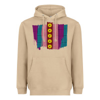 Mushroom Western Farm Life Sunflower Brush Strokes Heavyweight Hoodie - Bettercallsaul