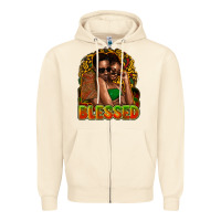 Sandshell black couple blessed Zipper Hoodie - NancyCooperArtShop