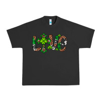 Pigment Black Western St. Patrick's Day Love Cross Urban Heavy Tee - Artiststas