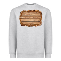 Heather Grey wood leopard and shimmer background 3200x2400 Heavyweight Sweatshirt - AdoDesignShop