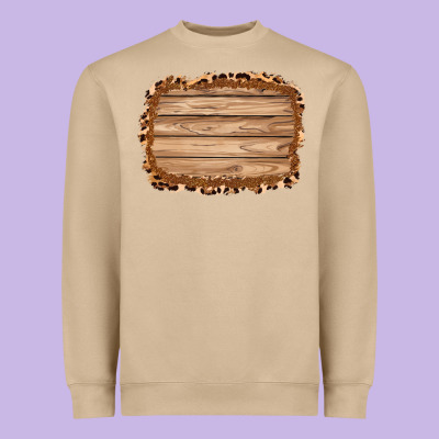 Wood Leopard And Shimmer Background 3200x2400 Heavyweight Sweatshirt Designed By Adodesignshop