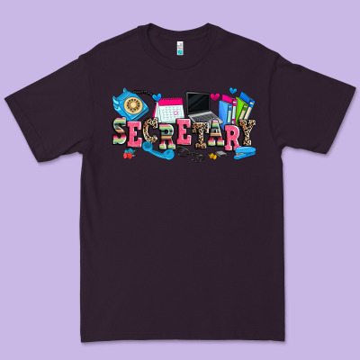 Secretary Premium Tee Designed By Zillion Design Studio