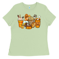 Matcha cocker spaniel coffee cups Ladies Tee - Zillion Design Studio