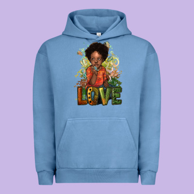 Black Are Boy Love Urban Hoodie Designed By Howdyjamesfarm