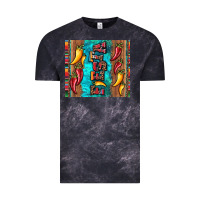 Cloud Black fiesta with pepper Vintage Tee - Artiststas